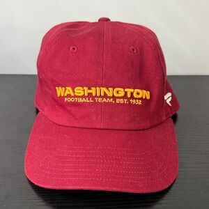 Washington Football Team Adjustable Dad Hat Fanatics NFL Licensed Fan Gear